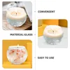 Candle Holders Glass Holder Making Jar DIY Storage Clear Container Cup Small Creative Desktop Candleholder