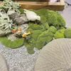 Dekorativa blommor Simulerade Moss Artificial Lawn Stone Shooting Props Bonsai Landscape Decoration Ornaments Turf