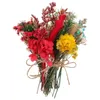 Fleurs décoratives 6pcs mini bouquet de fleurs séchées petits bouquets bohème de centres de table de mariage