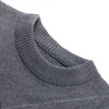 メンズセーター男性ニットジャンパートップセータープルオーバー濃厚な秋のお父さんファッションカジュアル服00367