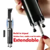 Monopods Bonola Portable Integrated Tripod Selfie Stick Hidden Phone Bracket Bluetooth Taste Telefon SOLTIMER HEABER HELTER FÜR TELEDEL