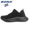Sapatos casuais Bona 2024 Designers Camurça tênis Trend Men Italian Leisure Footwear Man Mansculize