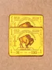 Andere Kunsthandwerk 1oz 24K Gold plattiert United States Buffalo Gold Bar Cuglen Coin Collection1892718