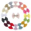 Hair Accessories 16Pcs/lot Children Girls Lace Flower Bow Clips Headband Ornament Vintage Alligator Hairpin Gift For Baby Infant