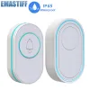 Campainha inteligente 433MHz Door sem fio Home Welcome Welcome Sighbell Impermeável 300m Remote Smart Door Sino CHIME EU UK US Plug Opcional