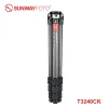 Monopods Sunwayfoto T3240ck Travel Tripod Carbon Fiber Compact Light Portable Professional Tripod Dslr Camera Waterproof,55.0lb Load