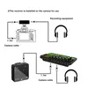 Microphones Wireless Lavalier Microphone Monitor System Professional Digital Sound Stage Broadcast UHF Transmetteur Récepteur