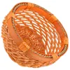 Dinyire Sets Rattan Bread Basket eenvoudige opslag geweven planken Decorate Desktop Decoratief weven