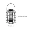 Andere Vogelversorgungen Feeder Metal Hanging Outdoor Cage Haushaltsvögel Behälter