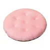 Pillow Color Matching Round Crystal Velvet Seat Student Stool Bu Office Chair Couch Padding Support