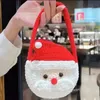 Święty Mikołaj DIY Handmad Crossbody Bag torba na ramię portfel Portfel Telefon Moneta Tourse Prezent urodzinowy 240320