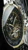 Klasyczny ramka wojskowa czarna twarz zegarek luksusowe szwajcarskie mężczyźni automatyczny kadami mechaniczny turbillon nurka wielka zegarek ze stali nierdzewnej7597524