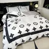 Juegos de ropa de cama de diseñador juegos de cama de cama de cuatro piezas Juego de ropa