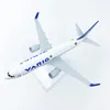 16cm flygplan Brasilien Varig Airline Boeing B737 Model Aircraft Diecast Plan Model Collectible 240328