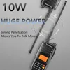 Walkie Talkie Quansheng TG-UV2 Plus Type-C充電10W SuperHeterodyne 4000MAHポータブルFMラジオ整流子整流ステーション長距離