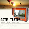 Wyświetlaj monitor testera 4,3 cala HD AHD CCTV5MP 1080P AHD TVI 4MP CVI Analog kamera Testowanie kamery PTZ UTP Tester kablowy 12V1A