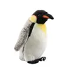 Simulação Animal Swan Pluxus Toy Like Like 25 cm 10 22 cm DollSreallLife Black White Peluche Dolls Kids 240325