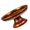 Assiettes Assiette de fruits offrant un plateau créatif Temple Supply Cupcake Pans Bowl Sacrifice Tinplate Plate de bouddha classique