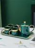 Кружки легкие роскошные северная нордическая кофейная чашка в европейском стиле маленький послеобеденный чай с изысканными