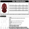 Casual Dresses Women's Vintage Plaid Zip-Up Long Sleeve Mid Length Shirt