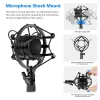 Microphones Condenser Microphone Kit BM800 Microphone Kit with Live Sound Card Adjustable Mic Suspension Scissor Arm Metal Shock Mount