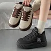 Casual Shoes Sports Women's Dad Plush Little White Student Thick Sole Tennis Zapatos Para Mujeres Platform Winter 2024