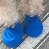 Odzież dla psów 4PCS Zwierzęta Buty bez poślizgu PET dostarcza wodoodporne buty do deszcz