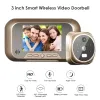 Sonnette de porte de porte de porte-co-joie Viephole Péède vidéo Home Security Viewer Doard Bell Smart Door Scarm Camera Affichage