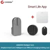 Lock Gimdow BluetoothCompatible Gateway Tuya Smart Door Senha Apartamento de hotel elétrico para chave inteligente