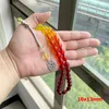 Strand Tasbih Misbaha Red Resin Rosenkranzperlen Armband Islamische Accessoires Gebet