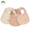 Accessoires de cheveux Popom 3 PCCS / Lot Born Baby Bibs Kids Girls and Boys Cotton Triangle Enfants Nourching Couleur douce