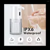 Flüssiger Seifenspender automatisch 350 ml berührungslose wiederaufladbare Hand für Badezimmerarbeitsplatte
