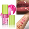 Óleo labial Glow Hidratante brilhante brilhante transparente transparente Lip Lip Gloss Plumping