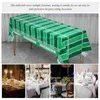 Table Cloth 2 Pcs Waterproof Tablecloth Rugby Disposable Tablecloths Football For Parties Decorate Party Decorations Pe Decorative Supplies