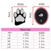 Dog Apparel Shoes Casual Anti-Slip Cute Small Pet Puppy Footwear 4pcs Winte Thicken Soft Mesh Sandals Candy Colors Boots