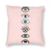 Pillow Eye See You Case Living Room Decoration Kawaii Evil Eyes Mystic Spiritual Amulet Sofa S Cover Square Pillowcase