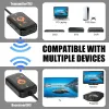 Stick Wireless HDMI Extender Wireless USBC Sändare HDMI -mottagare 98ft/30m Kit för strömning av videoprojektor Monitor Laptop