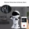 Övervakare Tuya Alexa Echo Baby Monitor WiFi Twoway Audio Robot Camera 1080p HD Network ip Night Vision Motion Detection Smart Home Shojzj