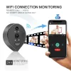 Cameras WiFi IP Video Doorbell Wireless Night Vision Door Phone Camera TwoWay Audio Intercom Visual Home Security Monitor doorbell