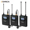 Microfoons Comica CVM-WM300II 96-kanaals UHF Wireless Microphone System compatibel met DSLR-camera's Camcorders-smartphones