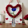 Decorative Flowers Valentine's Day Crystal Flower Wedding Home Decoration For Boyfriend Mom Him