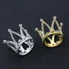 Wholesale Small Metal Crown for Boys Girls Baby Birthday Prom Tiaras Pearls Hair Jewelry Baby Cake Ornaments Head Accessories