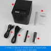 XPrinter 80mm Thermal Bill Printer Mini POS Kvitton Ticket med Auto Cut Papperter för stormarknader -1 rullpapper