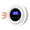 Detector Tuya Wifi Natural For Gas Leak Detector LPG Leakage Sensor Sound Alarm & 433Mhz Remote Control