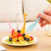 Gafflar barn gaffel Hållbar liten fruktdekoration kaka tandpetare klass lätt att rengöra fest