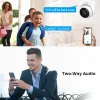 Intercom HD 1080p IP -kamera WiFi Security Camera Wi Fi Home Video Surveillance Wireless WiFi CCTV inomhus 2,8 mm 2MP Dome Camhi Camara Cam