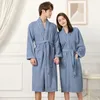 Home Clothing Towel Couples Thick Cotton Bath Bathrobe Weight Robe Women Sleepwear Robes Absorbent El Gown Light Long Men Terry