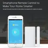 Control Tuya Wifi Door Sensor Wifi Smart Window Sensor APP Control Gate Detector Smart Home Security Alarm System Alexa Google Assistant