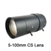 Kameror CS -montering 2,812mm/550mm/660mm/5100mm Manual Varifocal Lens 4/6/8/12/16mm CS Fast Focus Lens för CCTV Security Camera