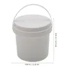 Storage Bags 3 Pcs Pp Bucket Child Round Plastic Tub 1 Gallon Buckets Building Blocks Organizer